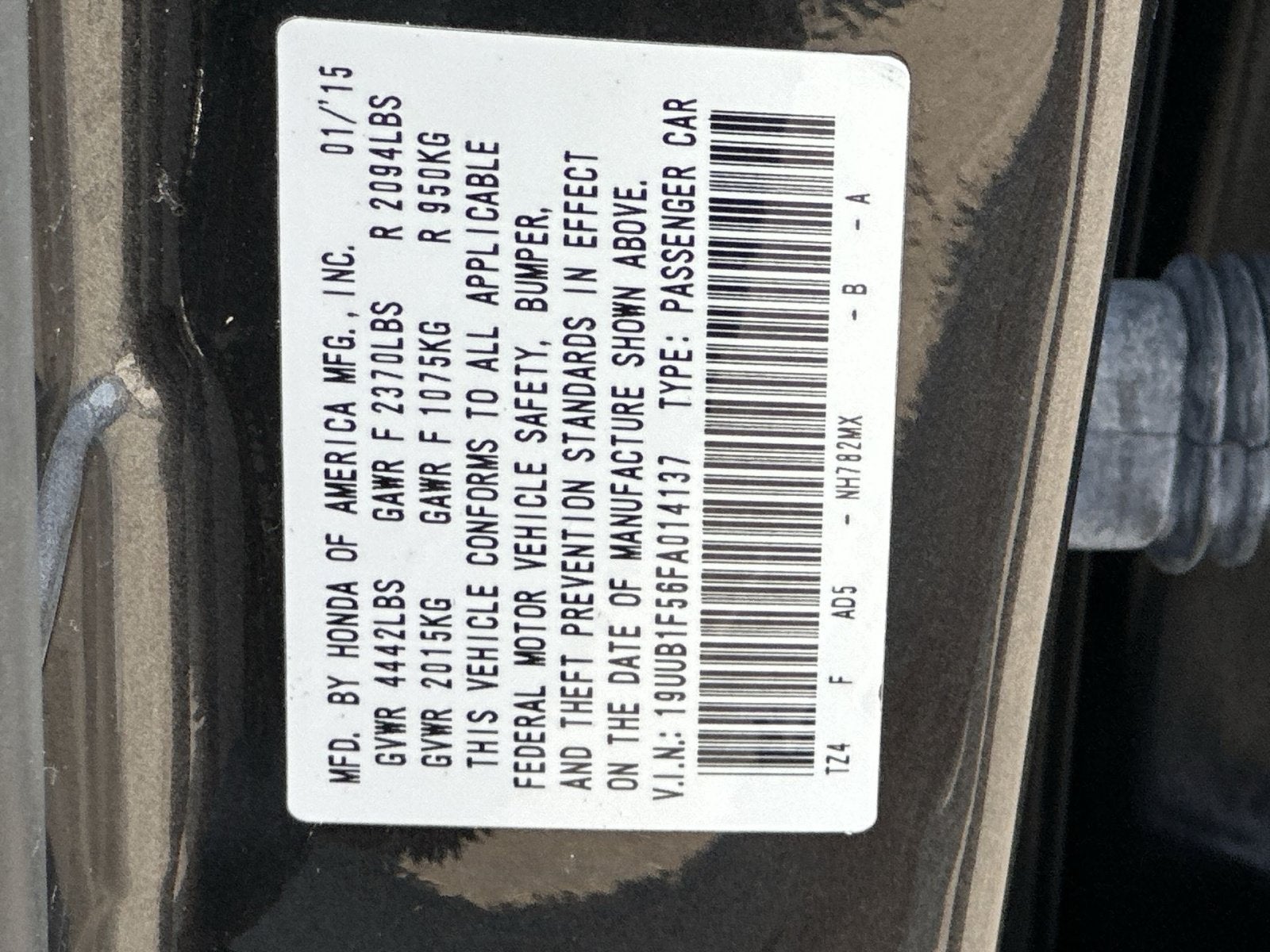 2015 Acura TLX Tech