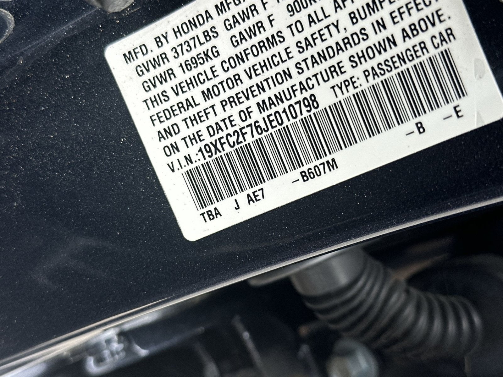 2018 Honda Civic EX