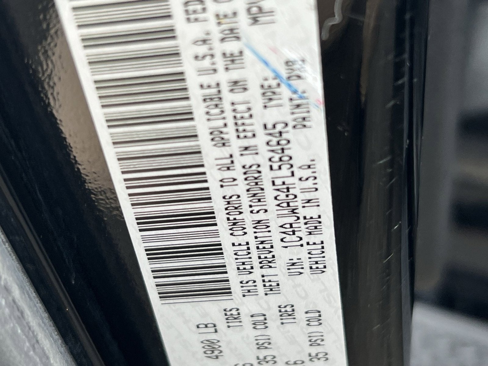 2015 Jeep Wrangler Sport