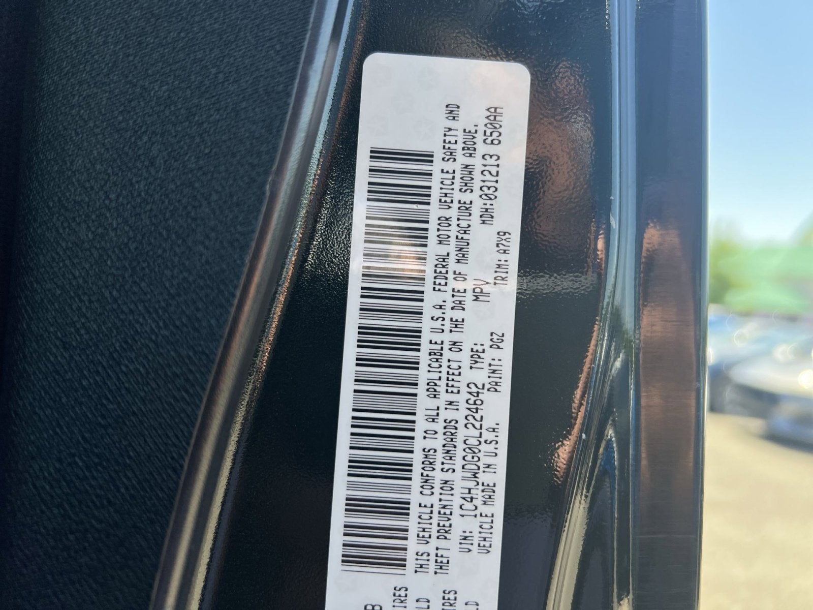 2012 Jeep Wrangler Unlimited Sport