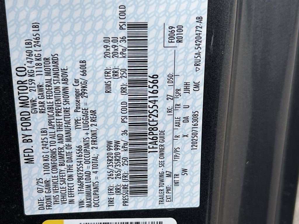 2025 Ford Mustang GT Premium