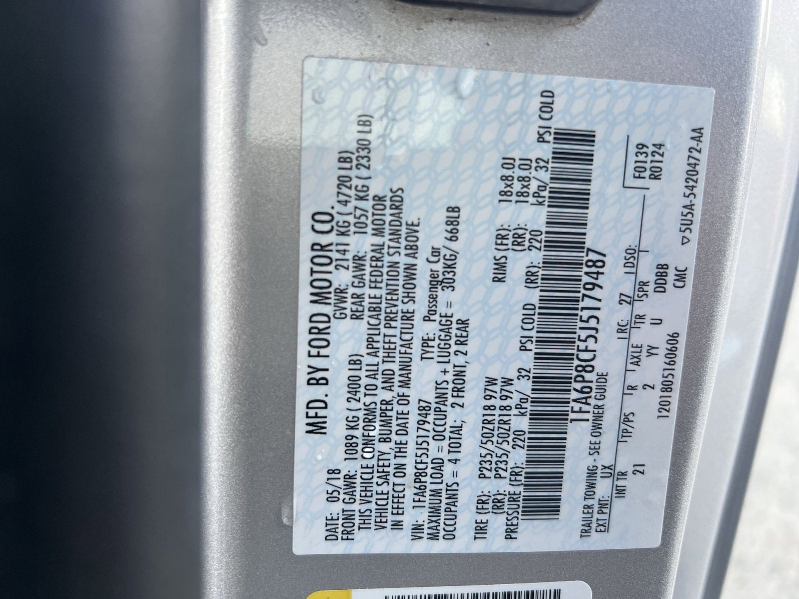 2018 Ford Mustang GT