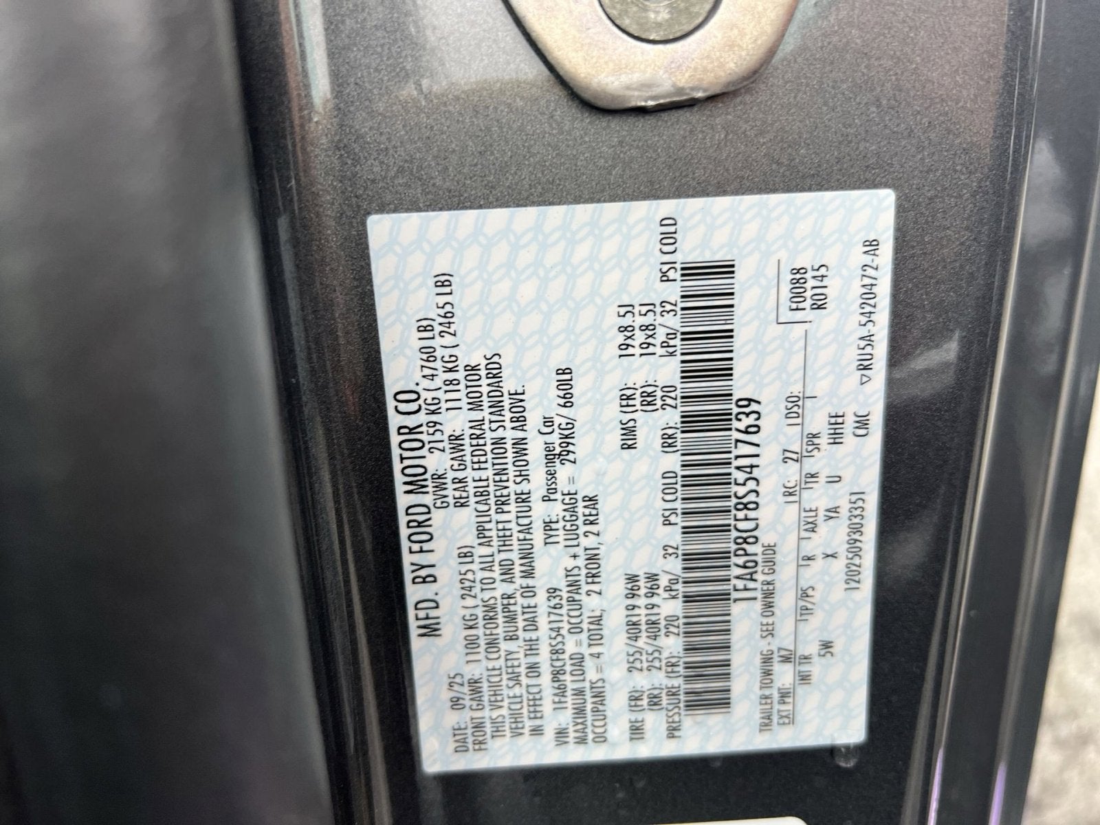 2025 Ford Mustang GT Premium