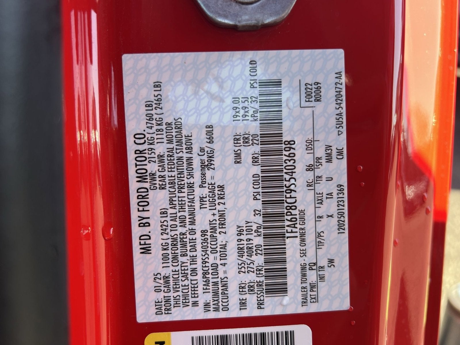 2025 Ford Mustang Shelby Super Snake Supercharged