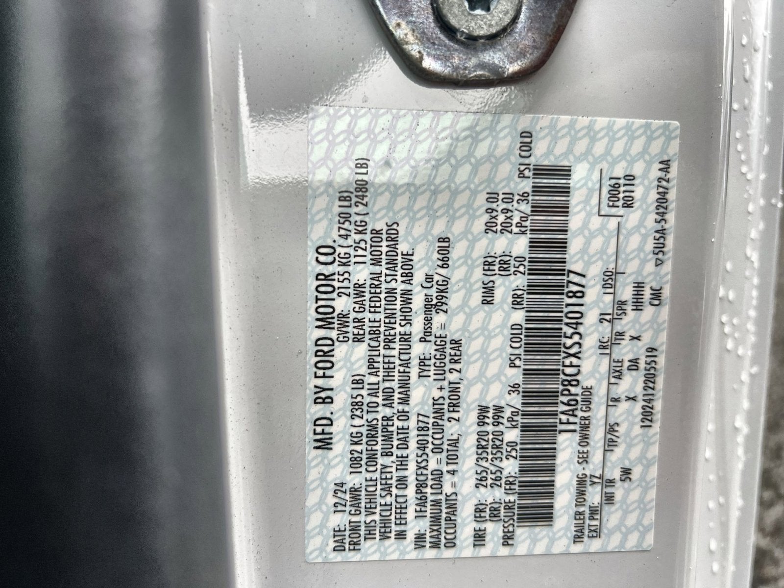 2025 Ford Mustang GT Premium