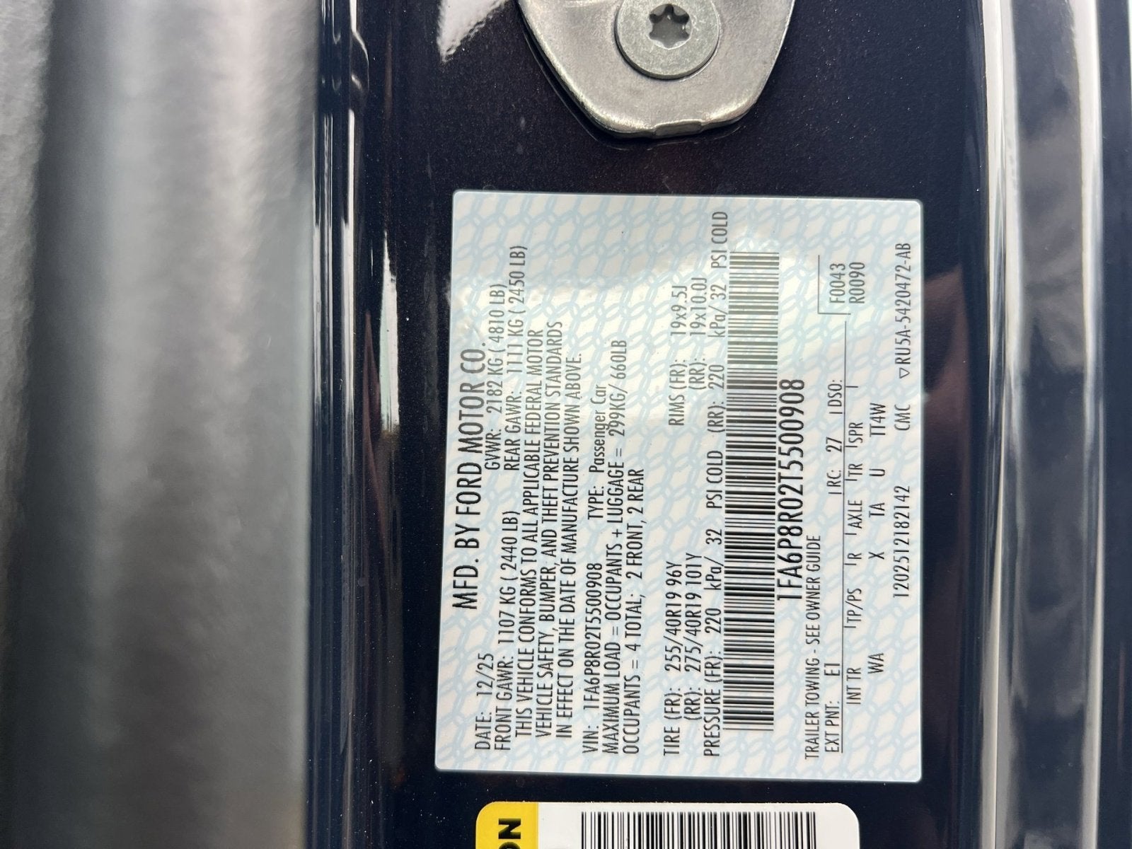 2026 Ford Mustang Dark Horse