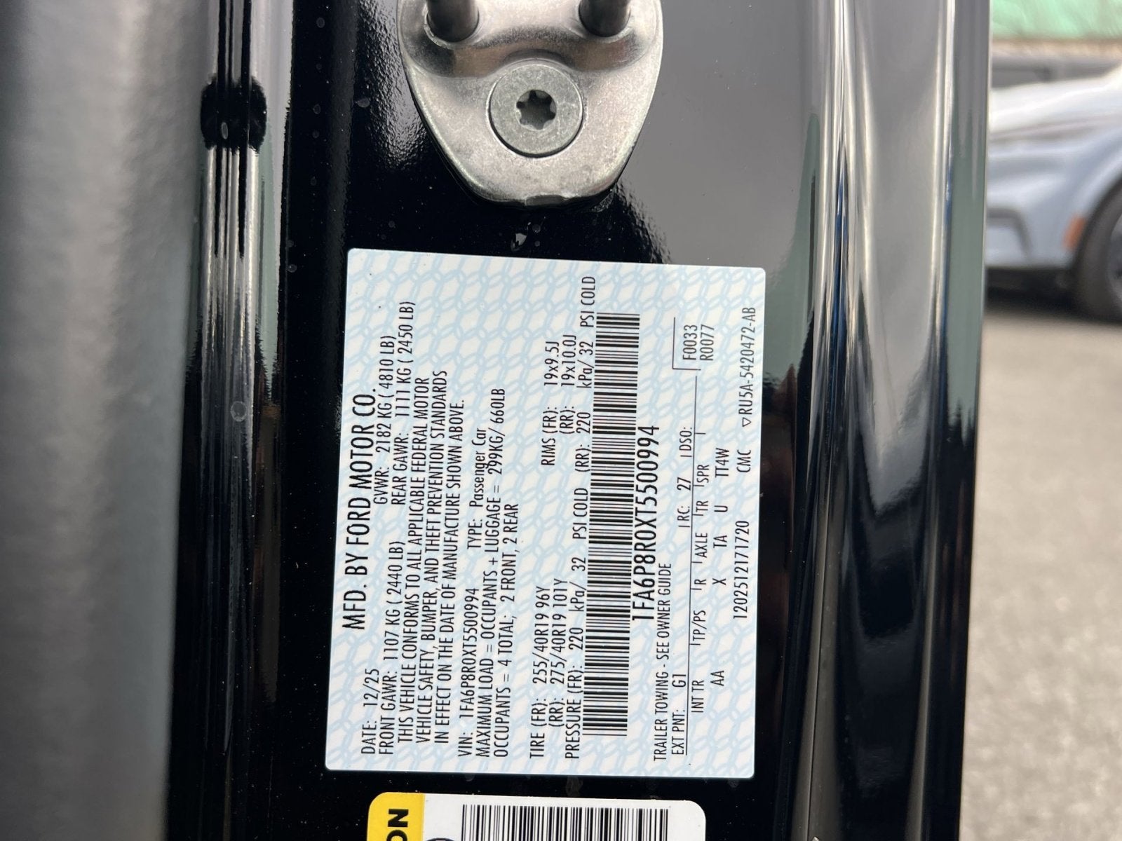 2026 Ford Mustang Dark Horse