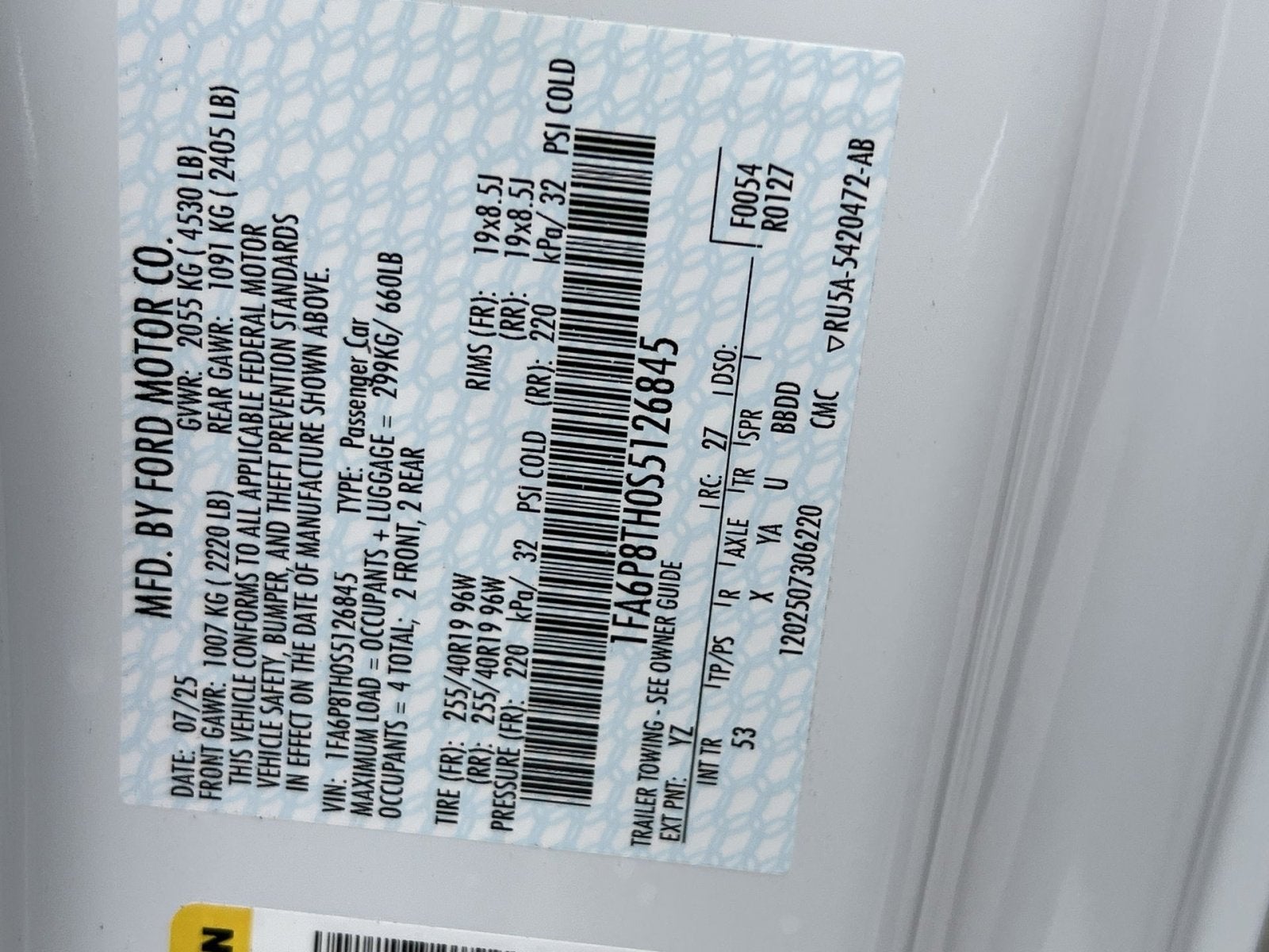 2025 Ford Mustang EcoBoost Premium