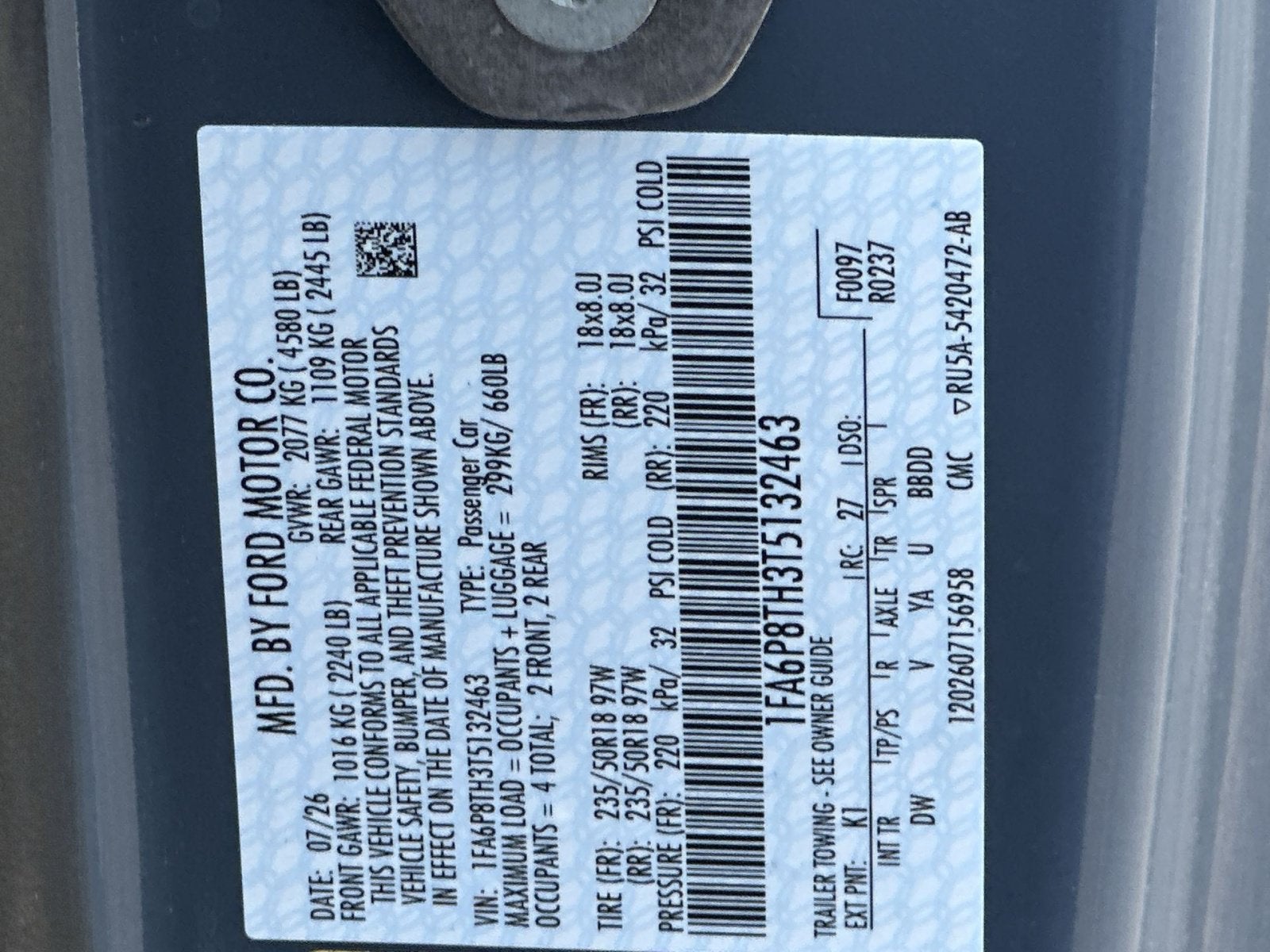 2026 Ford Mustang EcoBoost