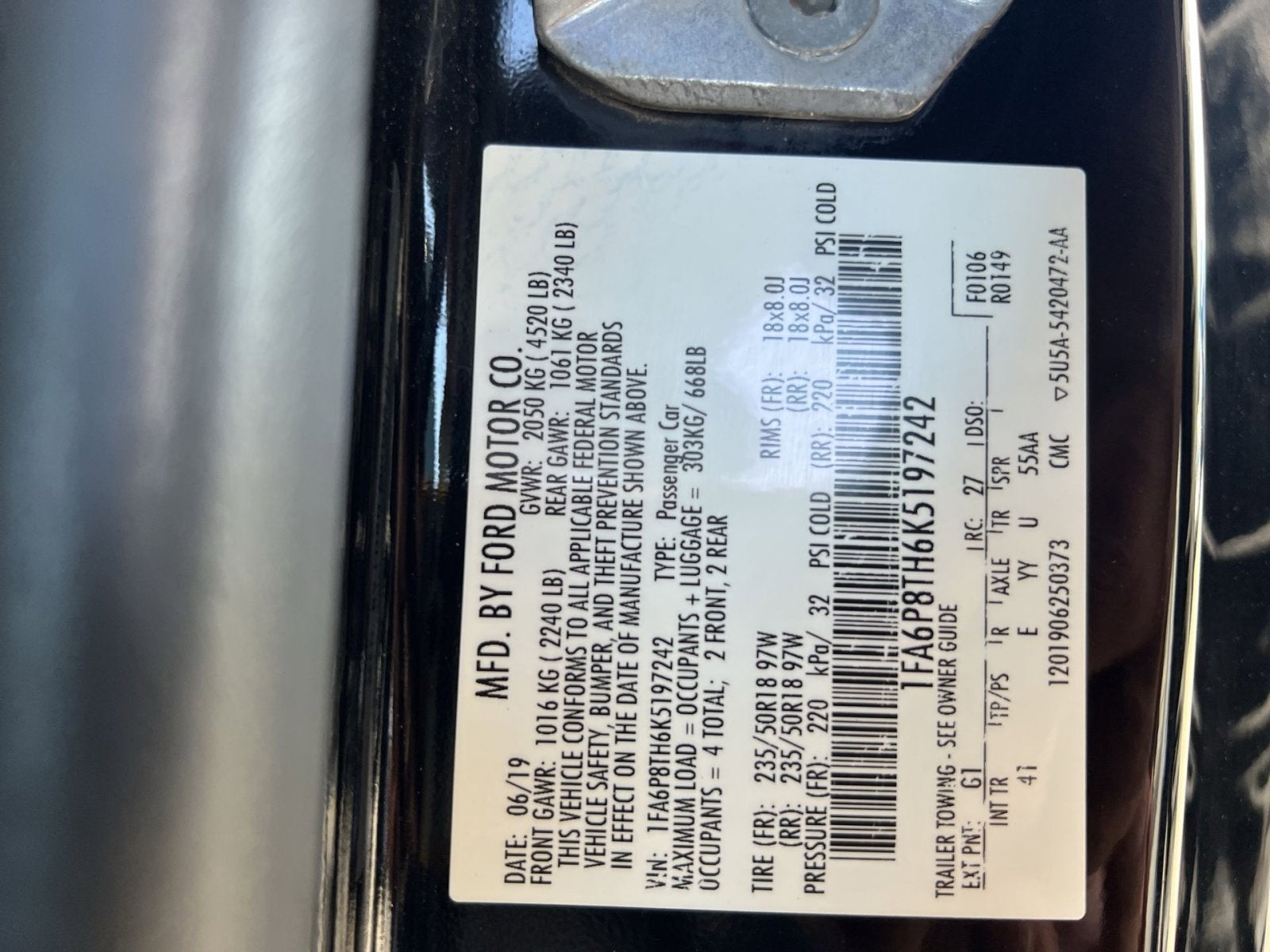 2019 Ford Mustang EcoBoost Premium