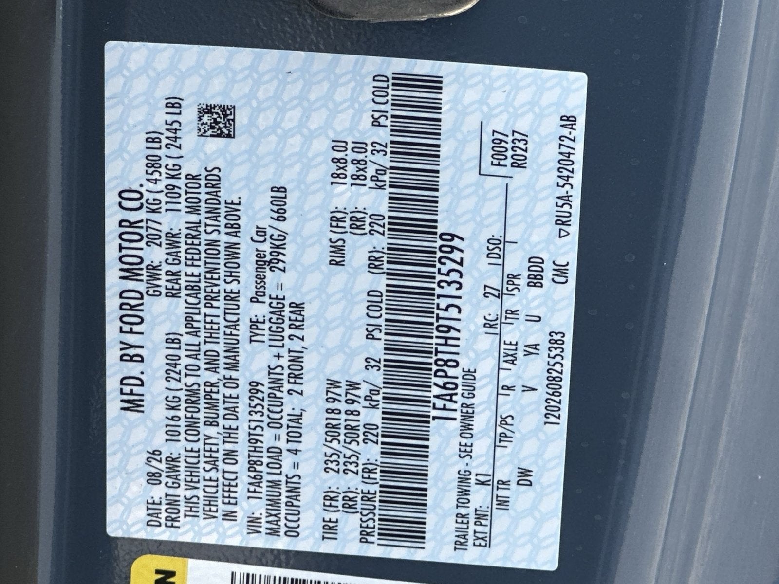 2026 Ford Mustang EcoBoost