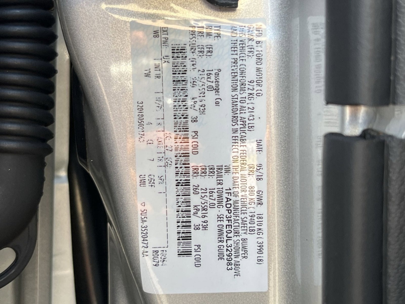 2018 Ford Focus SE