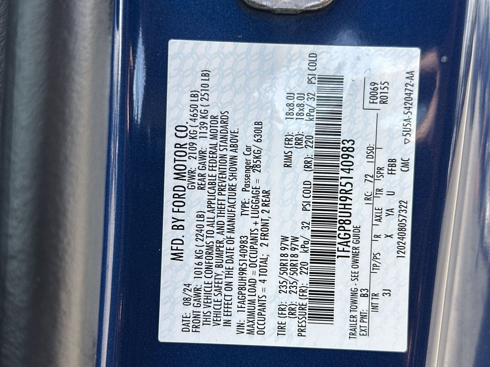 2024 Ford Mustang EcoBoost Premium