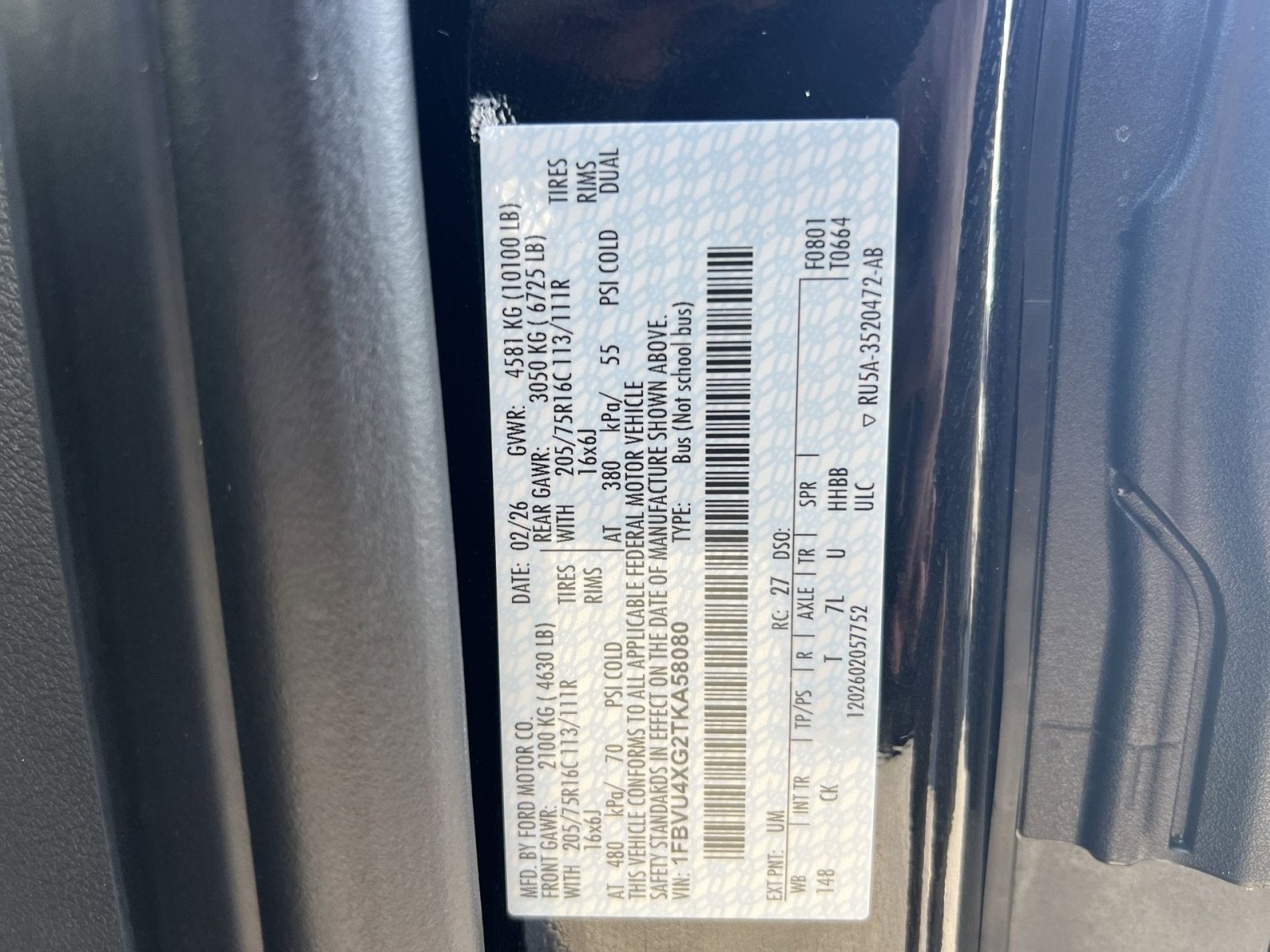 2026 Ford Transit-350 XLT