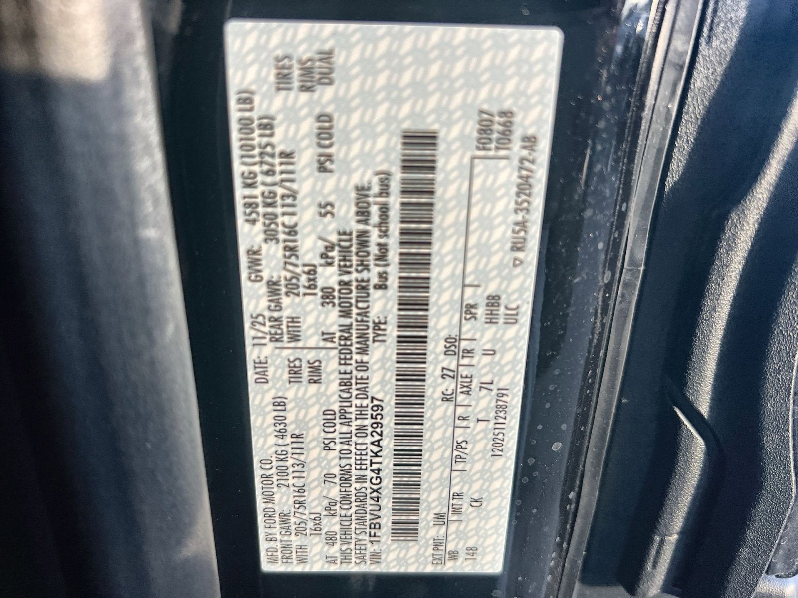 2026 Ford Transit-350 XLT