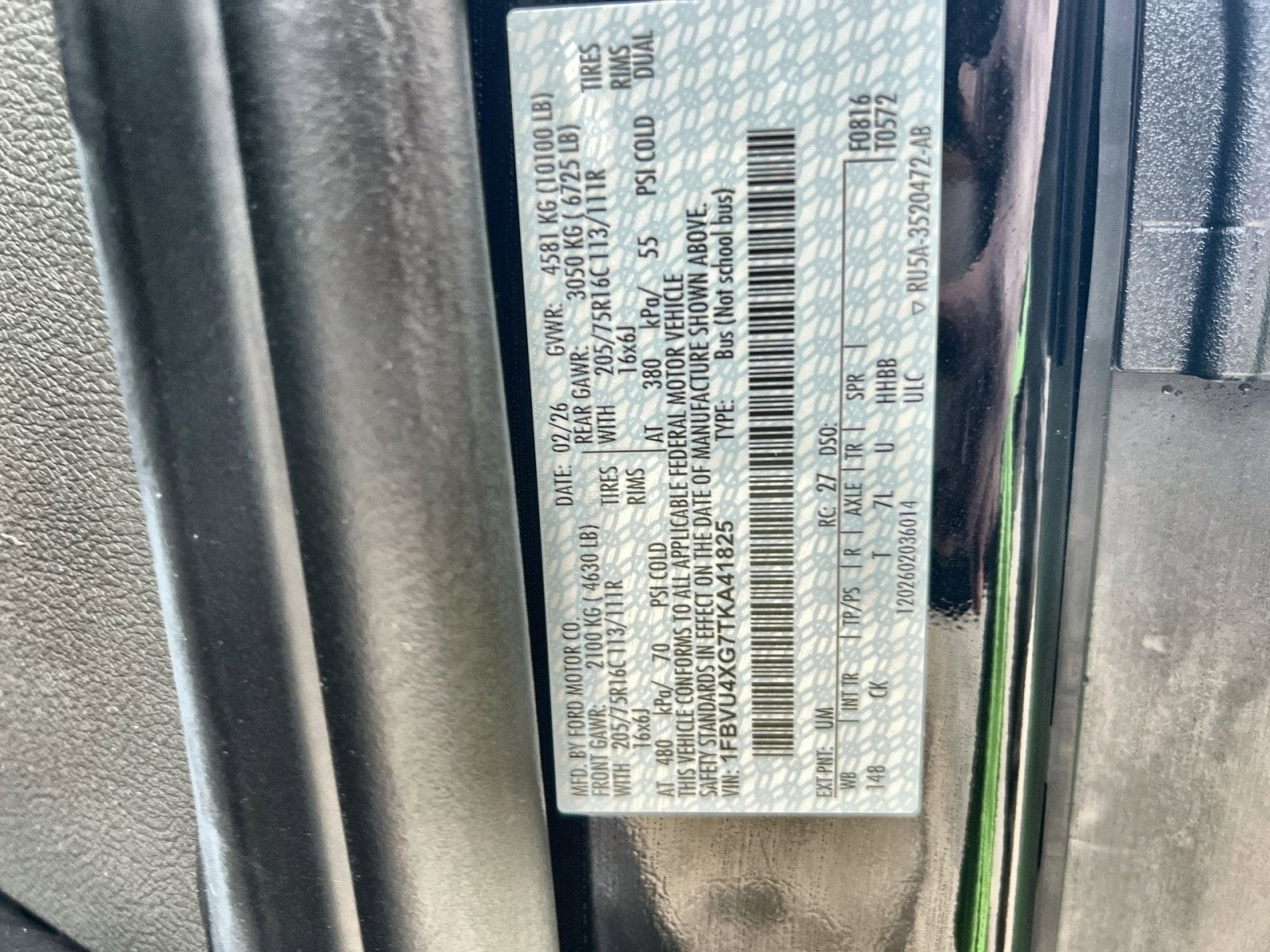 2026 Ford Transit-350 XLT