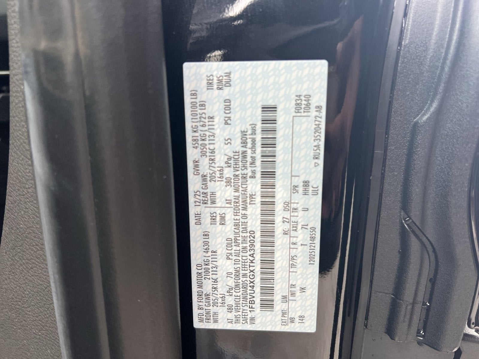 2026 Ford Transit-350 XL