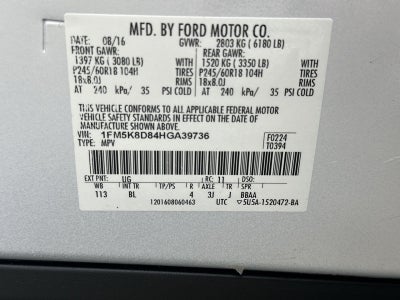 2017 Ford Explorer XLT