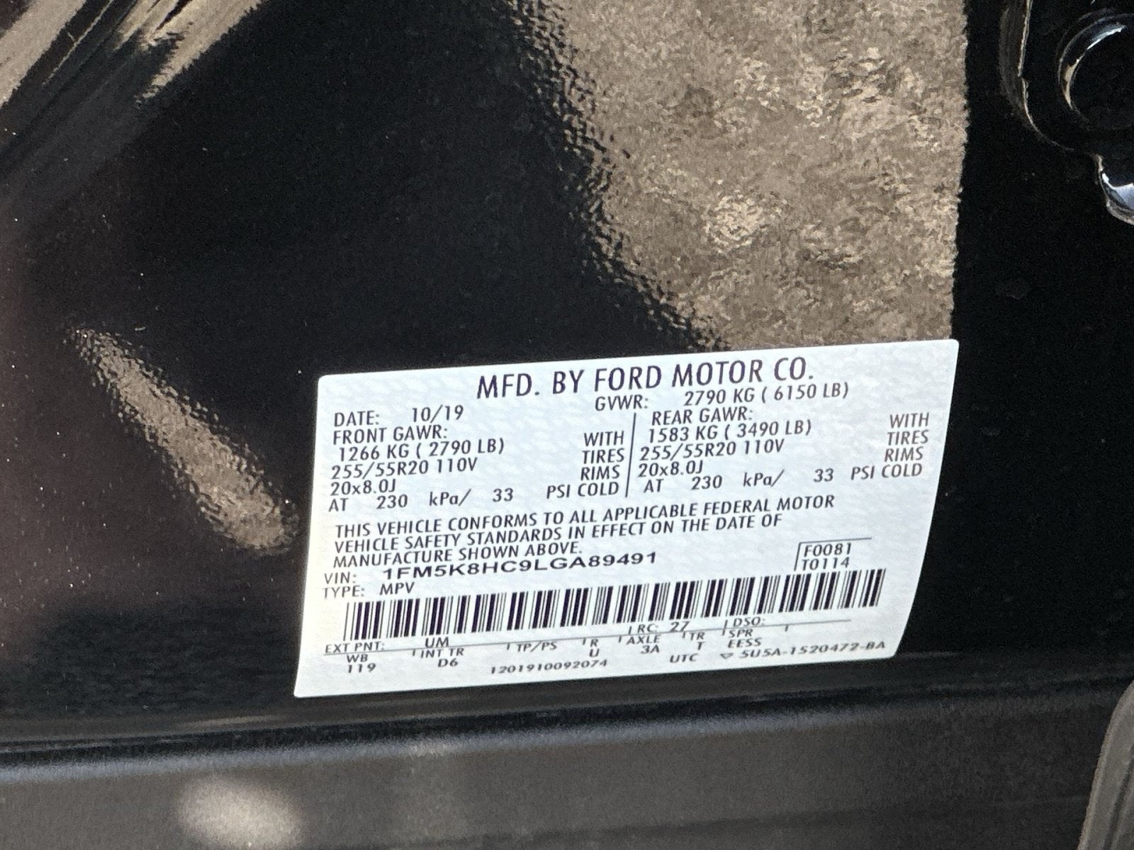 2020 Ford Explorer Platinum