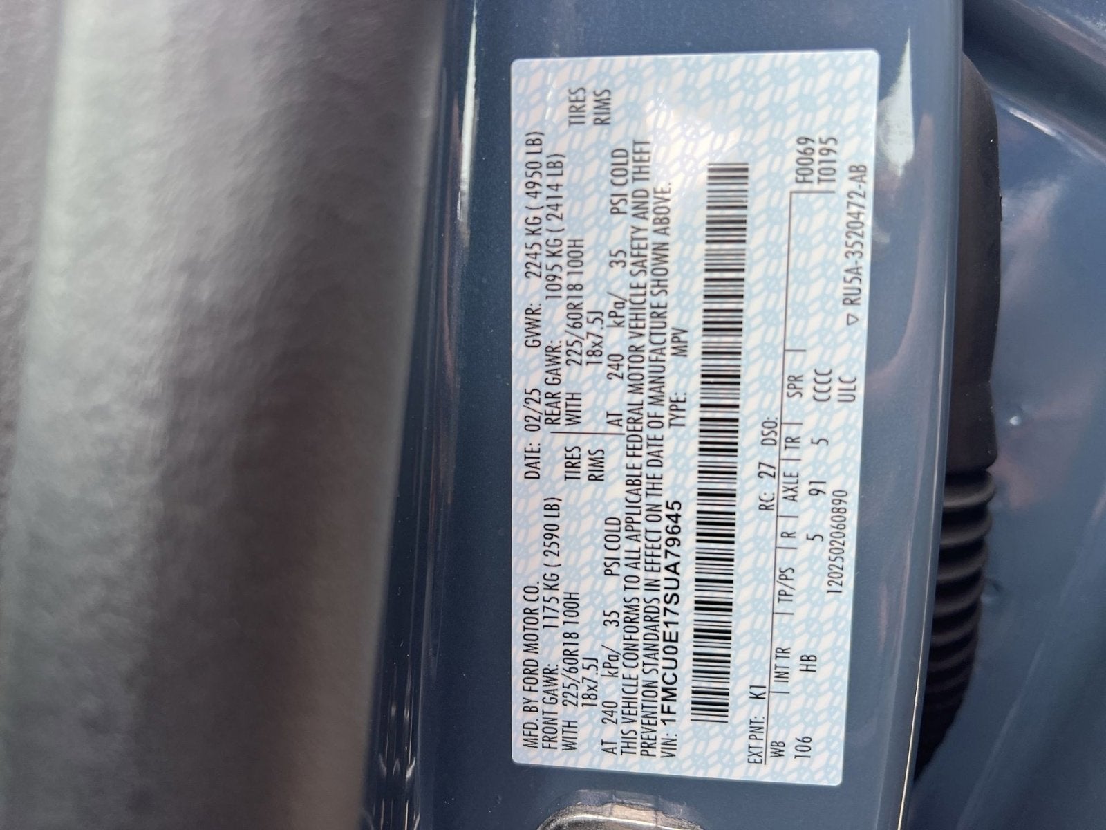 2025 Ford Escape Plug-In Hybrid Base