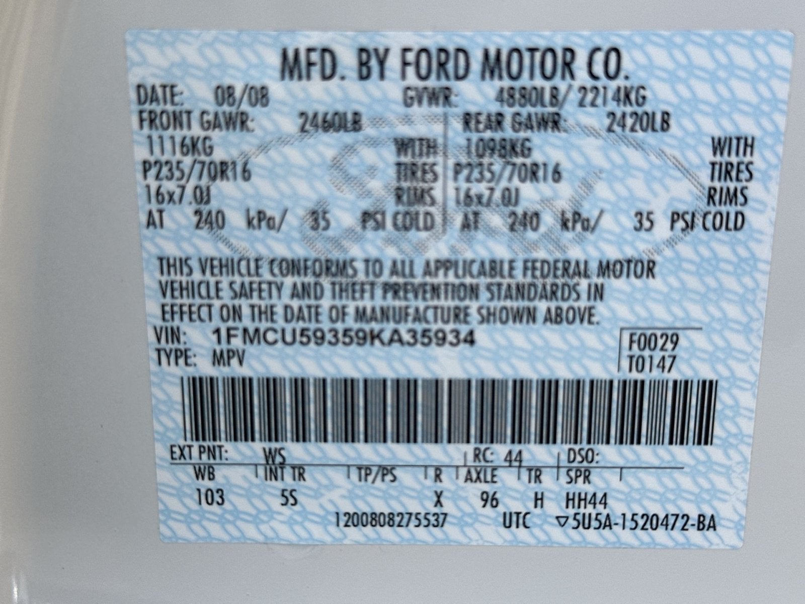 2009 Ford Escape Hybrid