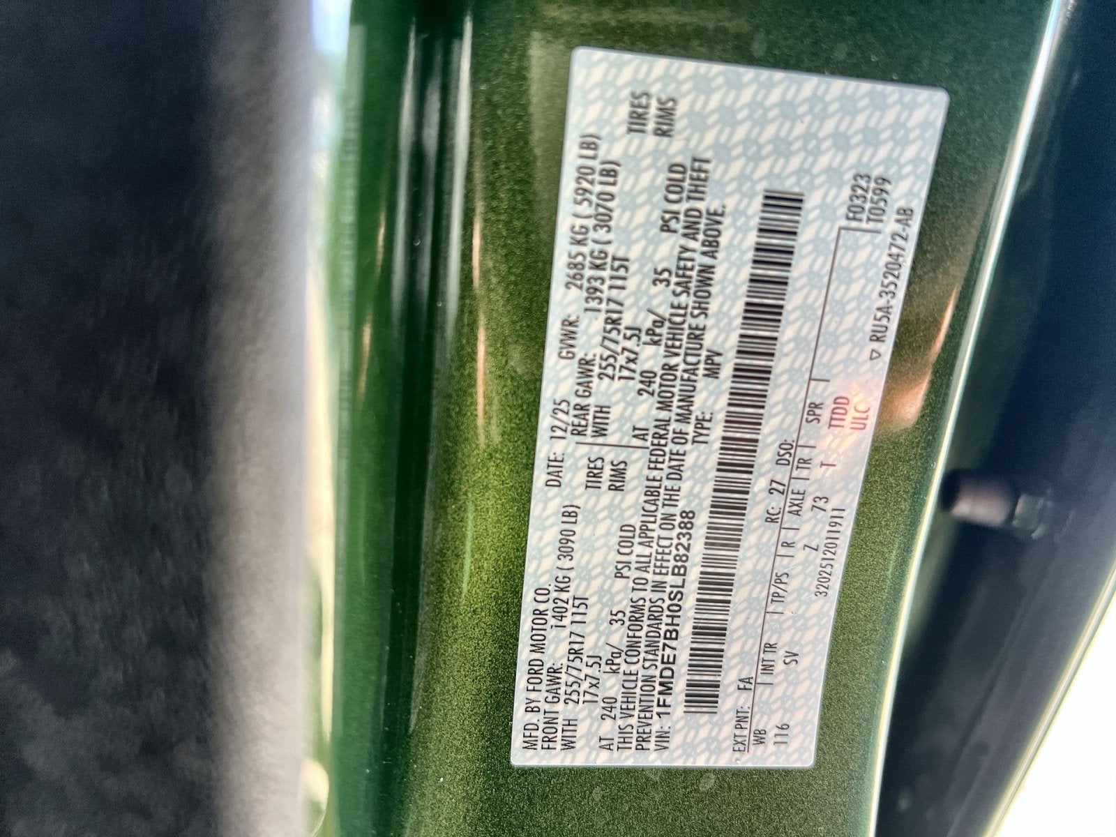 2025 Ford Bronco Big Bend