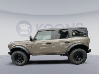 2026 Ford Bronco Custom Garage Matte Black Pkg