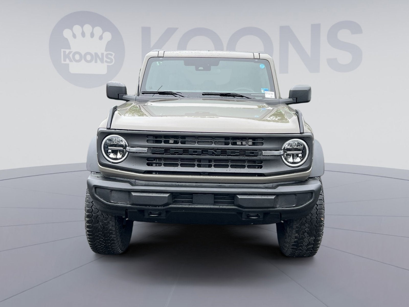2026 Ford Bronco Custom Garage Matte Black Pkg