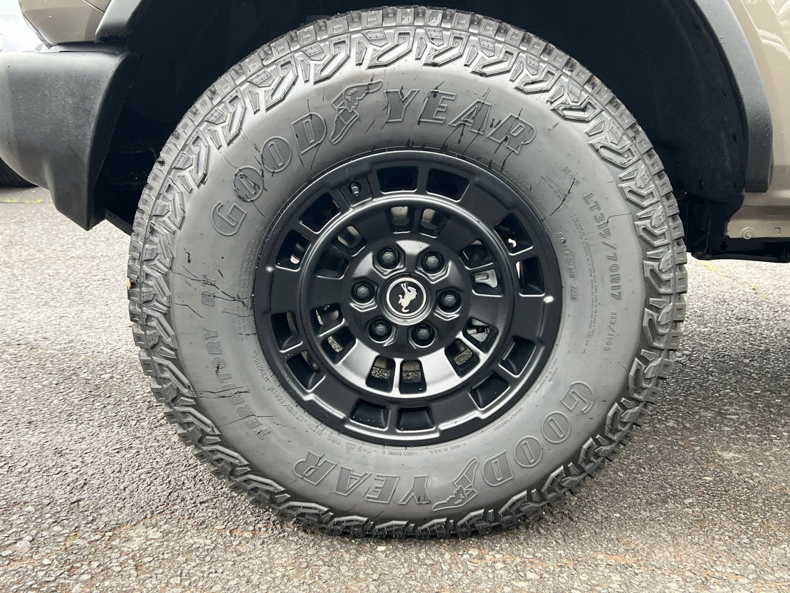 2026 Ford Bronco Custom Garage Matte Black Pkg