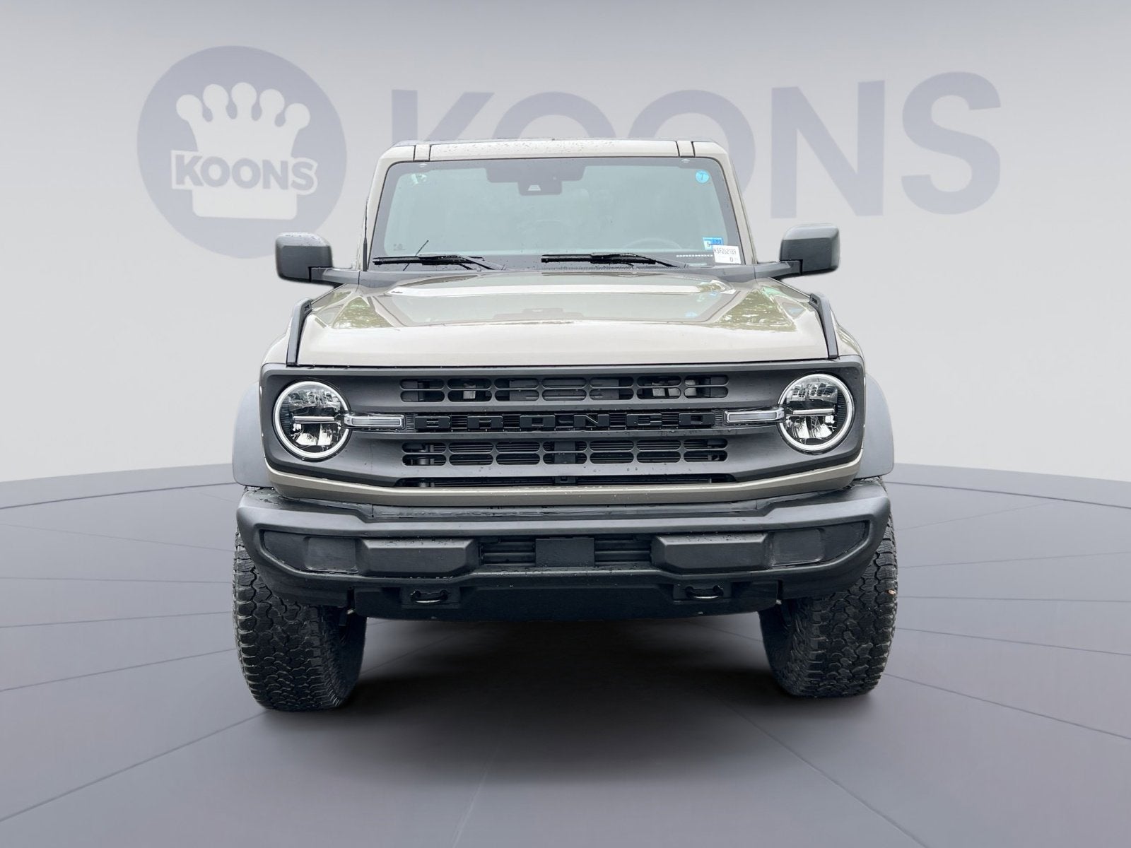2026 Ford Bronco Custom Garage Matte Black Pkg