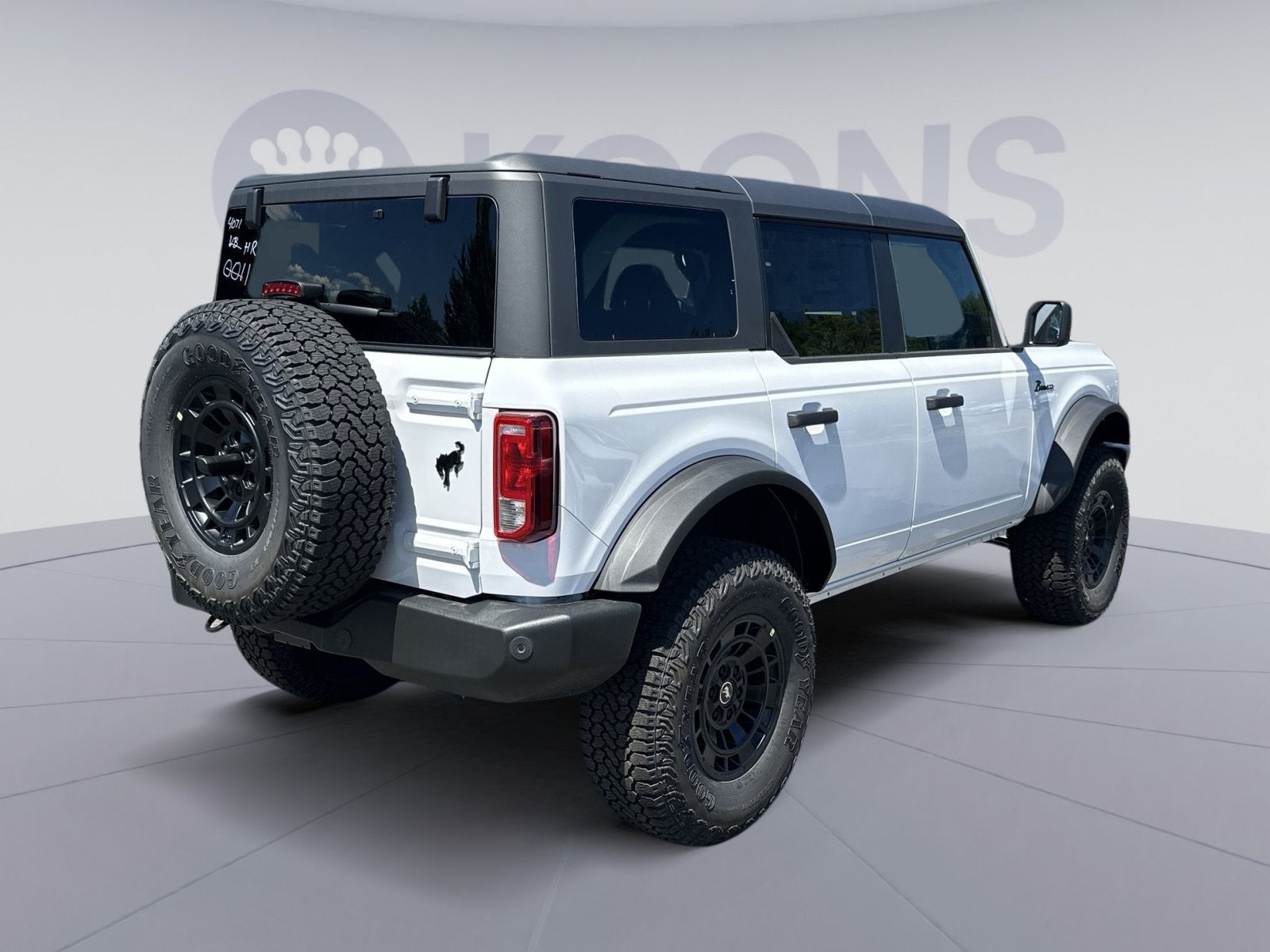 2026 Ford Bronco Custom Garage Matte Black Pkg