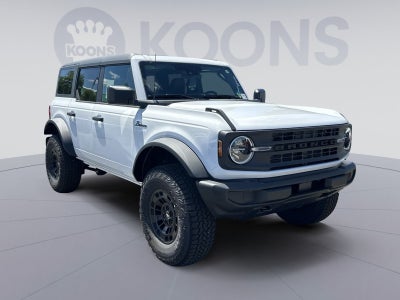 2026 Ford Bronco Custom Garage Matte Black Pkg
