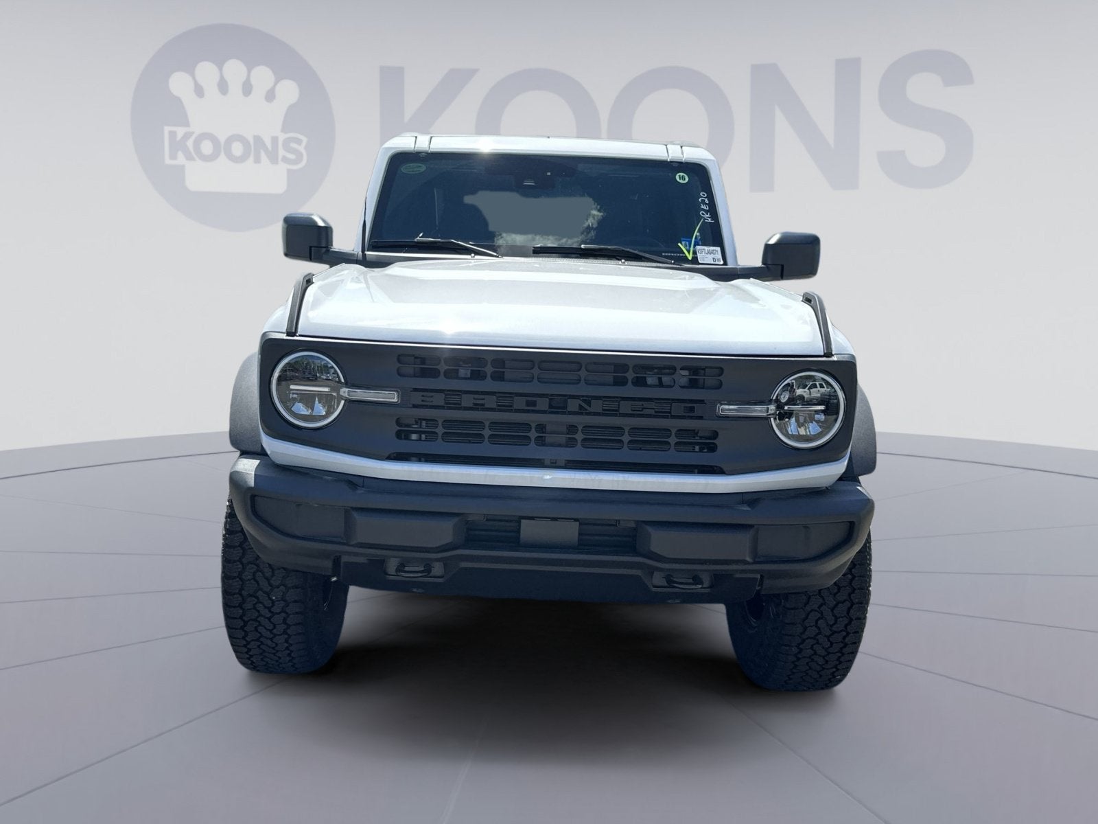 2026 Ford Bronco Custom Garage Matte Black Pkg