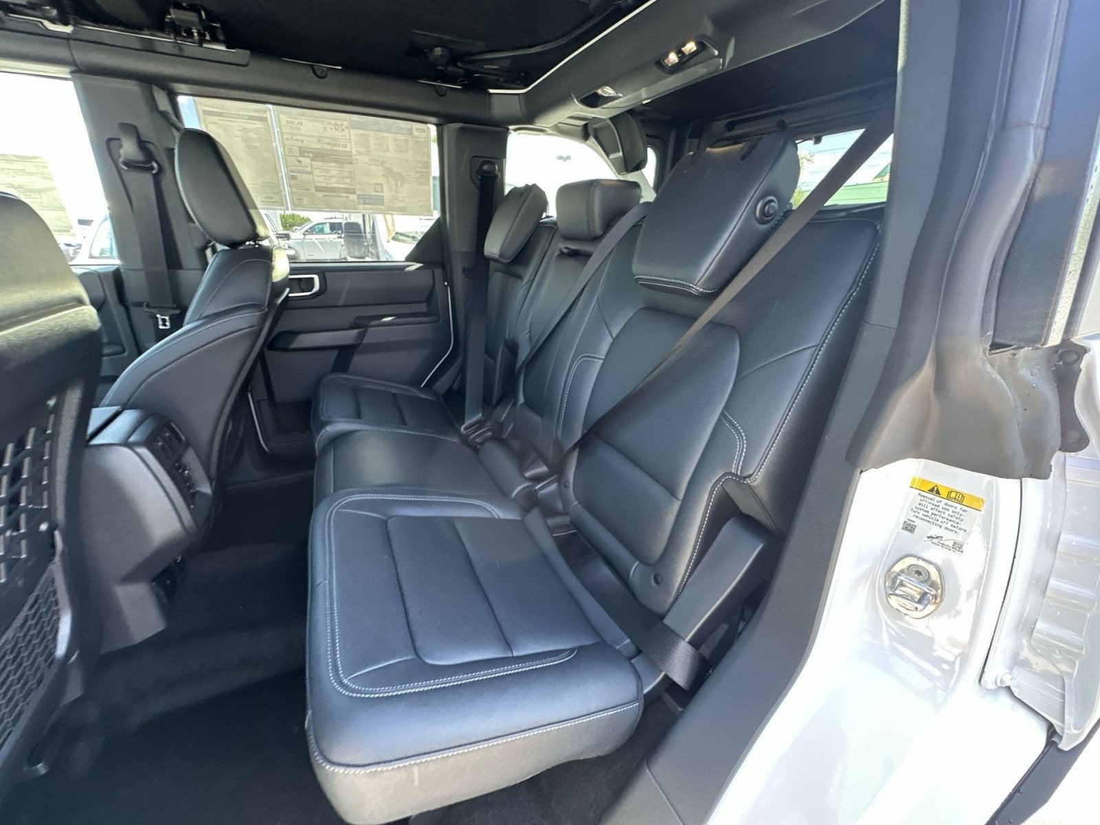 2026 Ford Bronco Custom Garage Matte Black Pkg