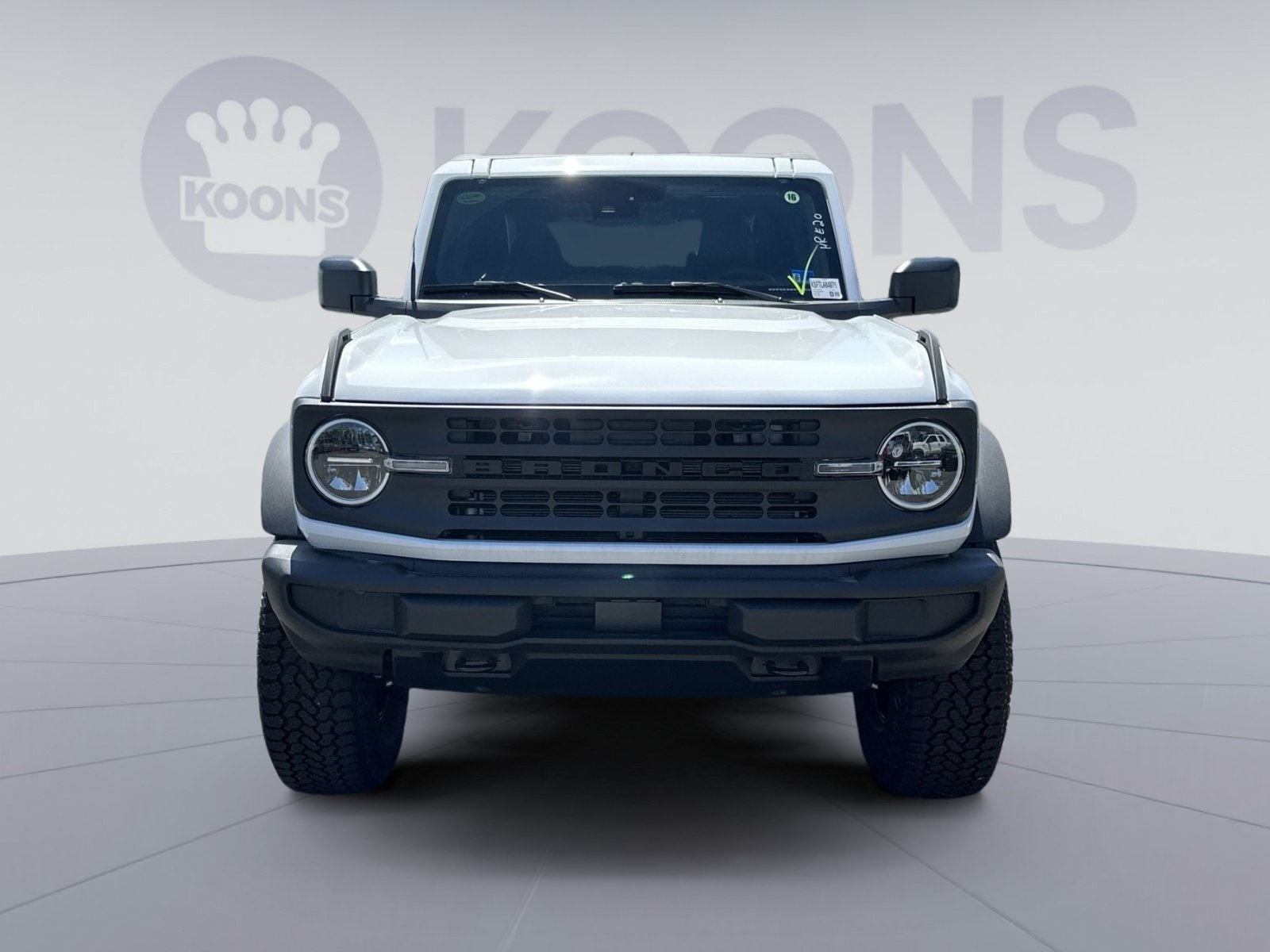 2026 Ford Bronco Custom Garage Matte Black Pkg