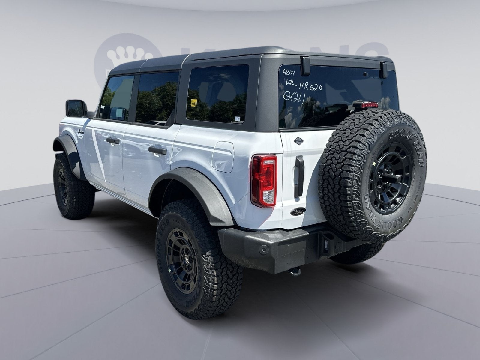 2026 Ford Bronco Custom Garage Matte Black Pkg