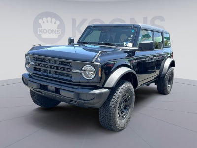 2026 Ford Bronco Custom Garage Matte Black Pkg