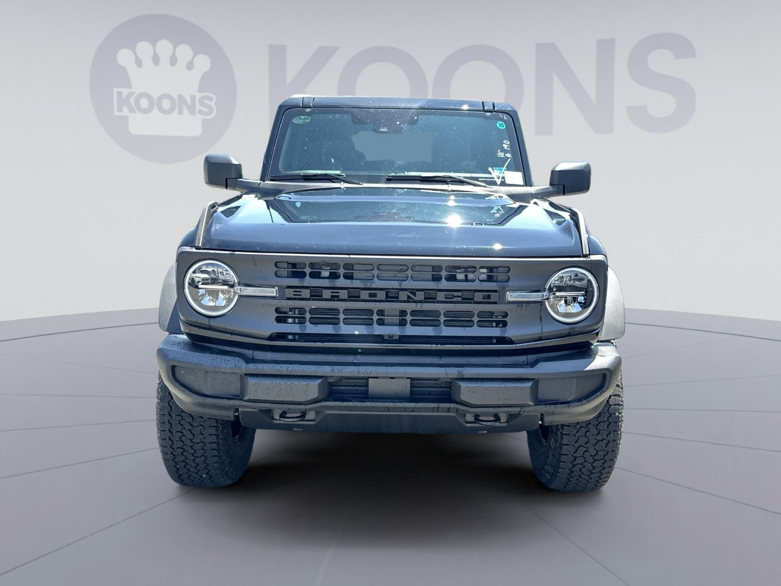 2026 Ford Bronco Custom Garage Matte Black Pkg