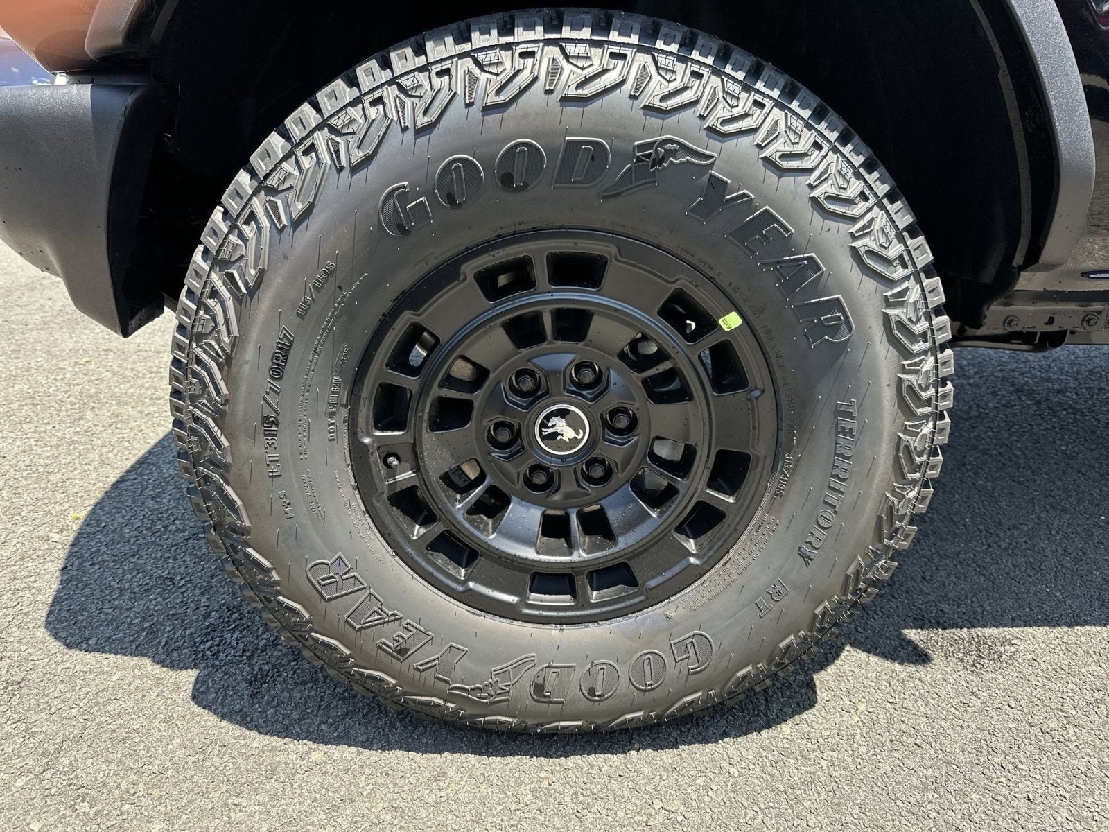 2026 Ford Bronco Custom Garage Matte Black Pkg