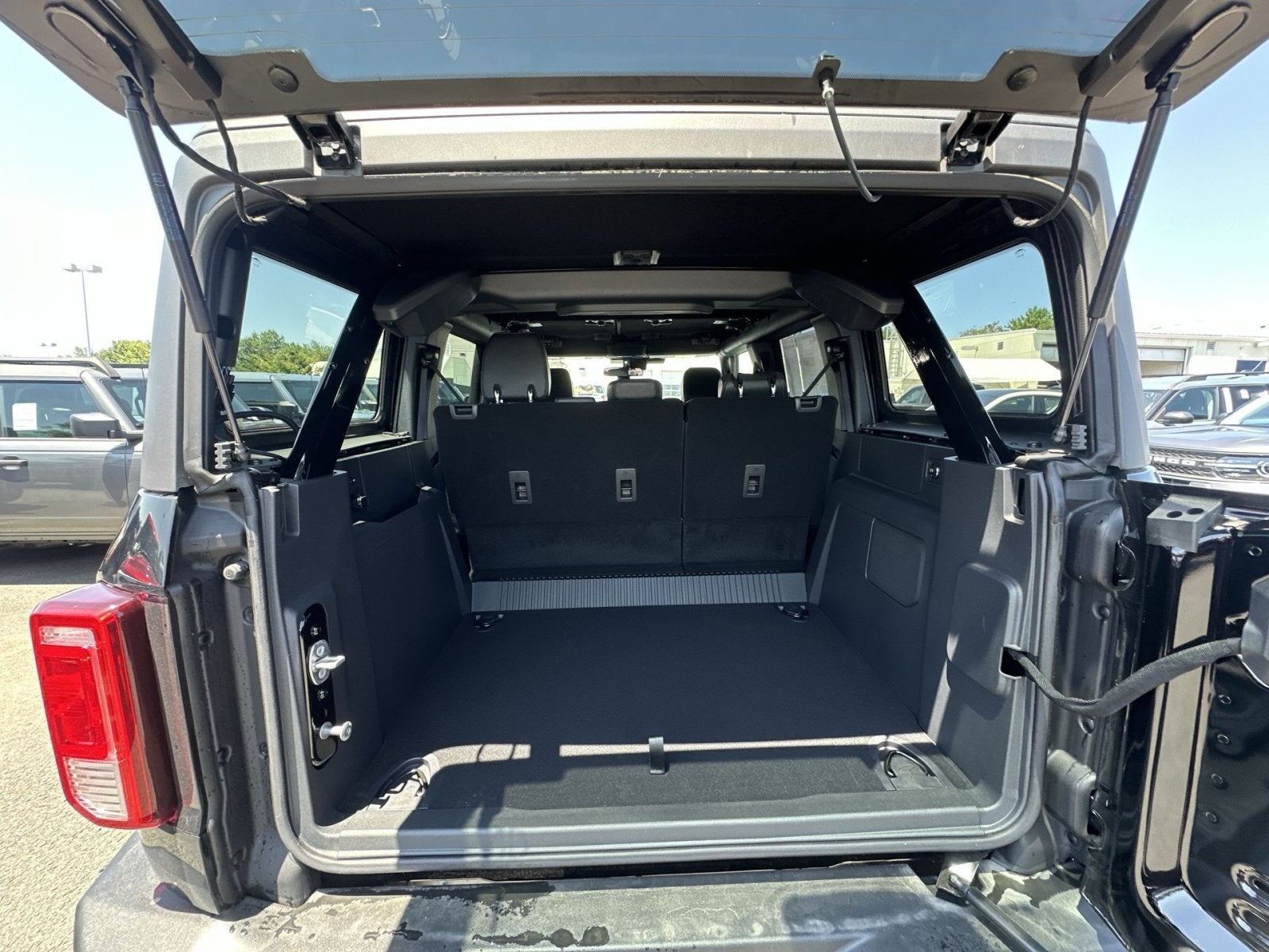 2026 Ford Bronco Custom Garage Matte Black Pkg