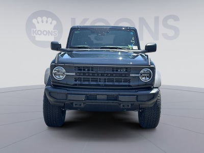 2026 Ford Bronco Custom Garage Matte Black Pkg