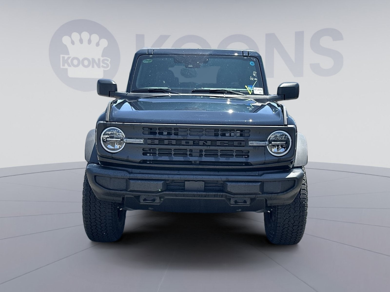 2026 Ford Bronco Custom Garage Matte Black Pkg