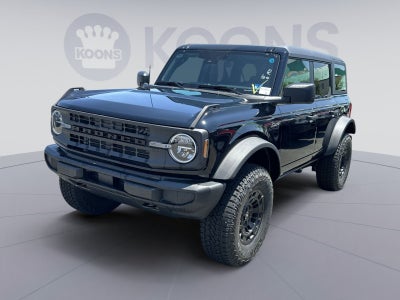 2026 Ford Bronco Custom Garage Matte Black Pkg