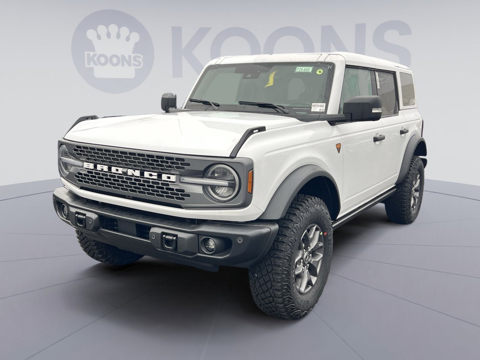 2025 Ford Bronco Badlands