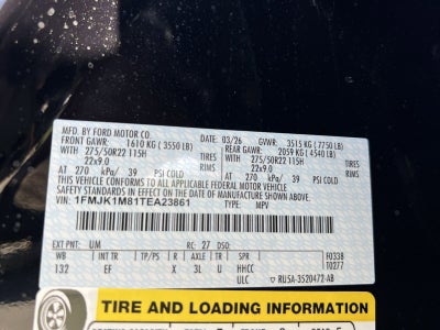 2026 Ford Expedition Max Platinum