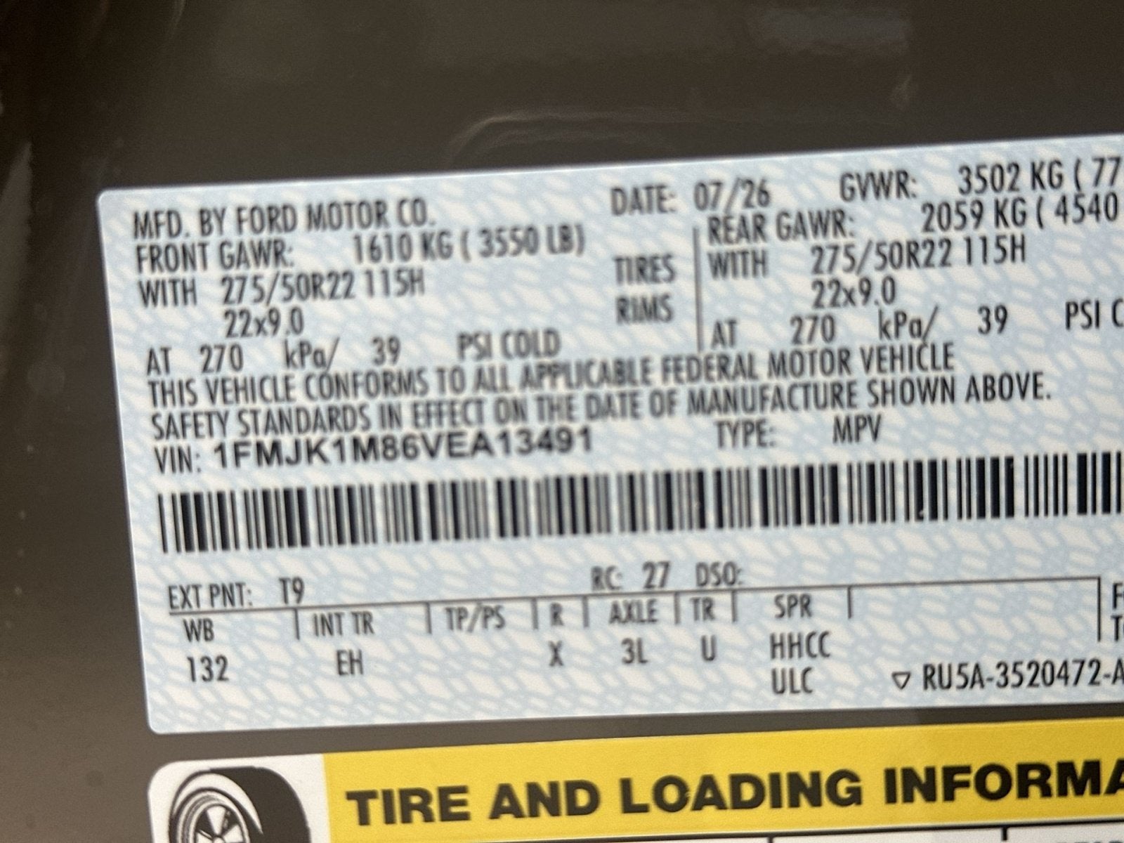 2027 Ford Expedition Max Platinum