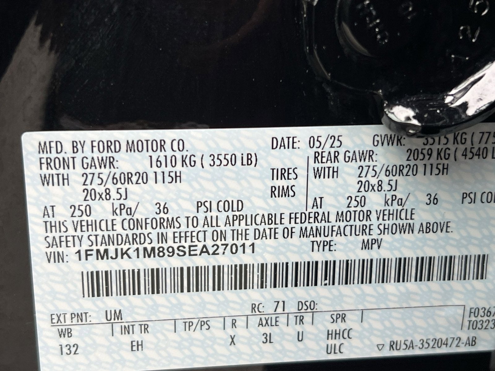 2025 Ford Expedition Max Platinum