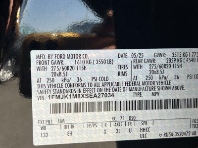 2025 Ford Expedition Max Platinum