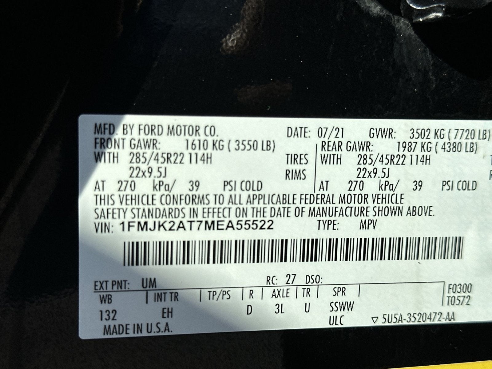 2021 Ford Expedition Max Limited