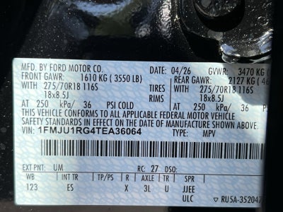 2026 Ford Expedition Tremor
